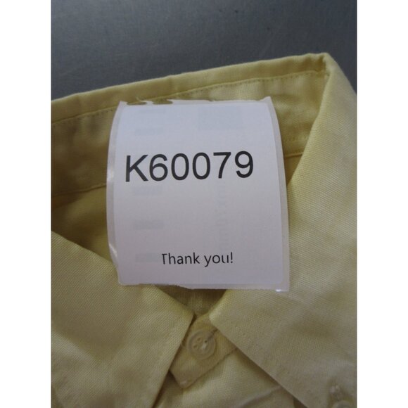 VINTAGE Shirt 14 Japan Student Sheldon Button Down 60s Pocket XS * - Picture 12 of 12